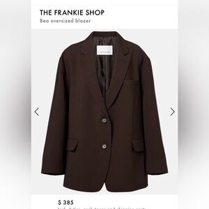 The Frankie Shop Bea Blazer